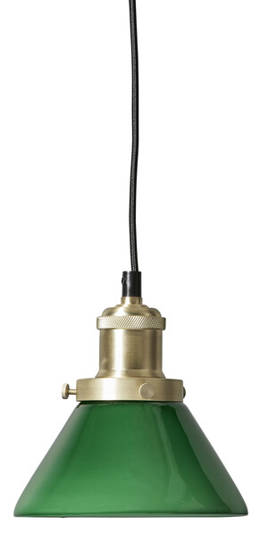 August - Fönsterlampa, H16 Ø15 cm - Grön