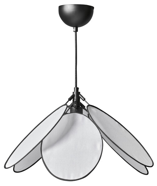Blad - Taklampa - Svart