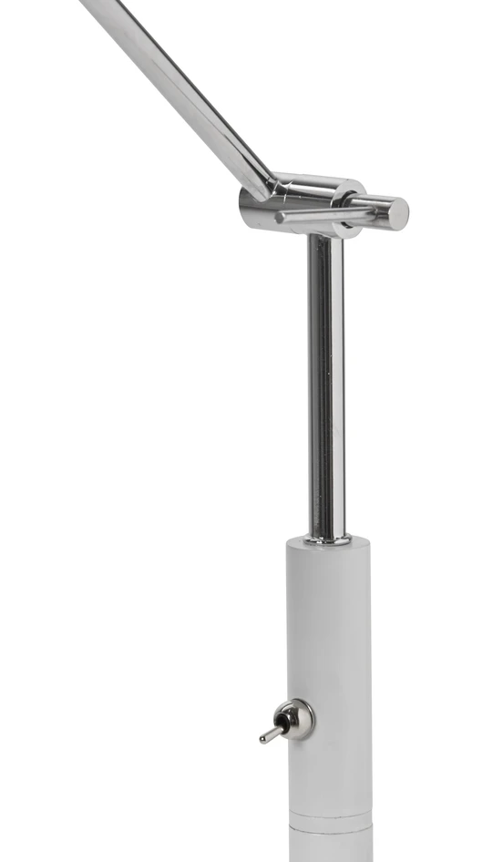 Ted - Golvlampa, H140 cm - Vit