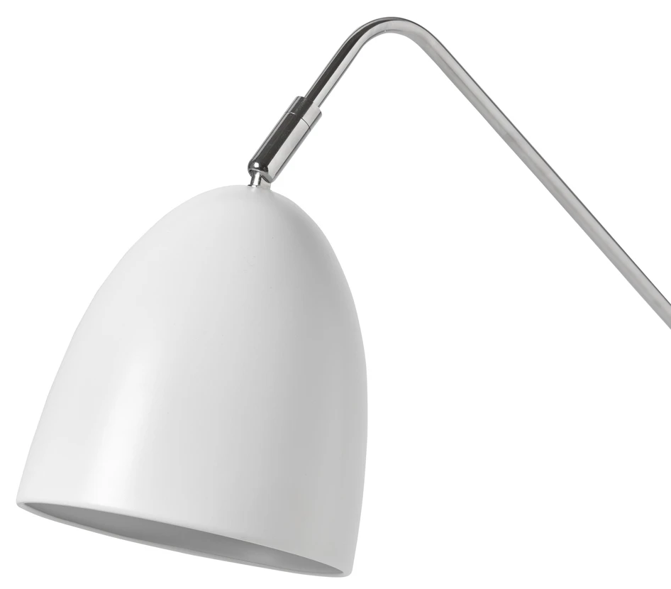 Ted - Golvlampa, H140 cm - Vit