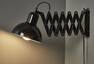 Fritz - Vägglampa, L81 B18,5 cm - Svart