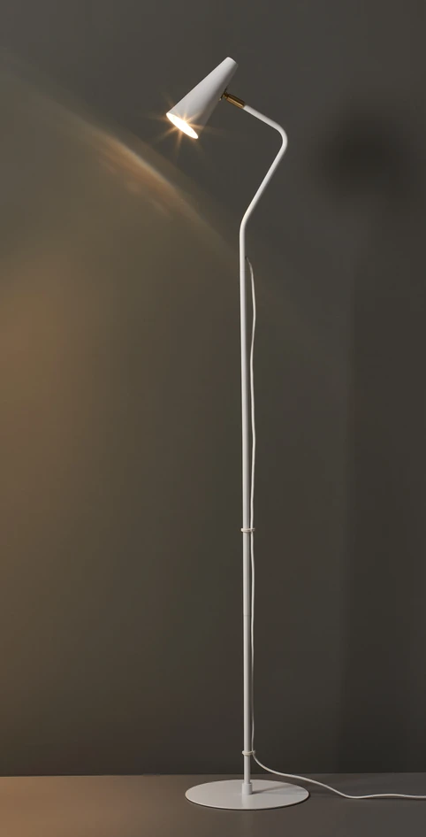 Florian - Golvlampa, H142,5 cm - Vit