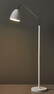 Ted - Golvlampa, H140 cm - Vit