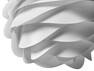 Carmina Mini - Taklampskärm, Ø32 H22 cm - Vit