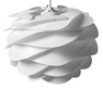 Carmina Mini - Taklampskärm, Ø32 H22 cm - Vit