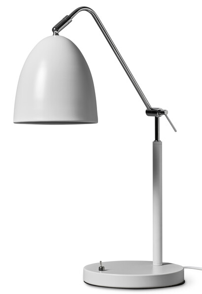 Ted - Bordslampa, H54 Ø16 cm - Vit