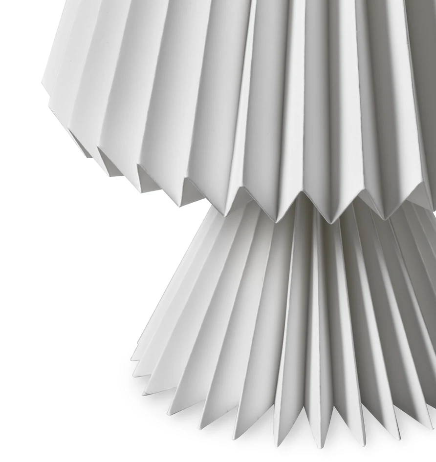 Rakel - Bordslampa, H36 Ø27 cm - Vit