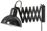 Fritz - Vägglampa, L81 B18,5 cm - Svart