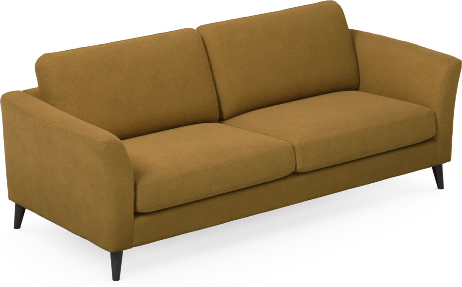Bridge - 3-sits soffa - Gul