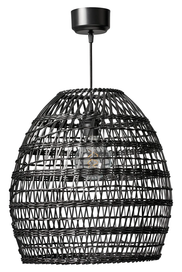 Maro - Taklampa, H43 Ø41 cm - Svart