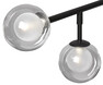 Malcolm - Taklampa, L80 H40 cm - Svart