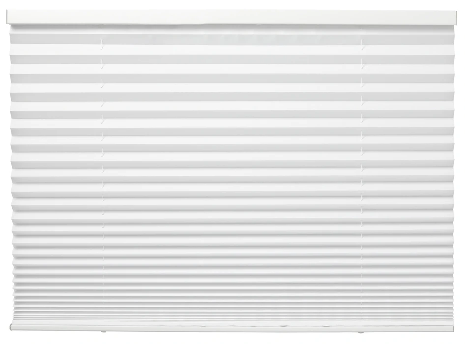 Plissé Touch - Rullgardin, 80x160 cm - Vit