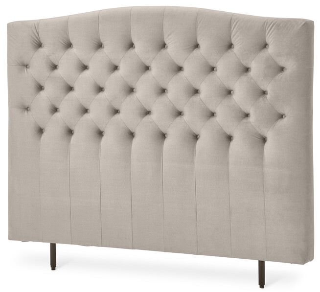 Key West välvd - Sänggavel, B 160-180 cm - Beige