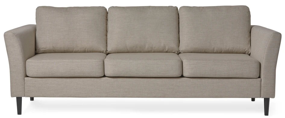Casper - 3-sits soffa - Brun