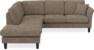 Eden - 2-sits soffa med divan - Gul