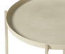Nila - Brickbord, Ø 42, H 40 cm - Beige