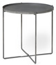 Nila - Brickbord, Ø 52, H 50 cm - Grå