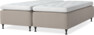 Delux Dream - Ramsäng, dubbelsäng med bäddmadrass - Beige