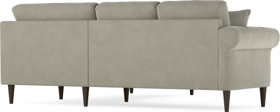 Eden - Hörnsoffa, 2+2-sits - Brun