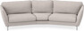 Madison - 3-sits soffa svängd, 90 cm - Grå
