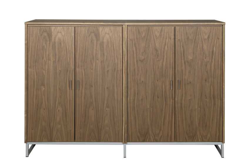 Timantti Steel - Förvaringskombination - Röd