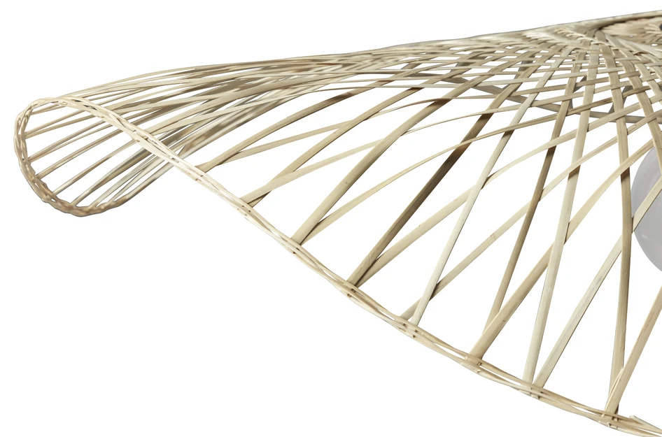 Billie - Taklampa, H15 Ø80 cm - Beige