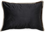Velvet Frans - Kuddfodral, 70x100 cm - Svart