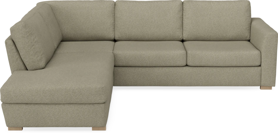 Friday - 2,5-sits soffa med divan vänster - Beige
