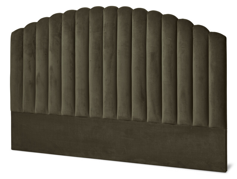 Snäcka - Sänggavel, 160 cm - Grön