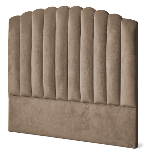 Snäcka  - Sänggavel, 120 cm - Brun