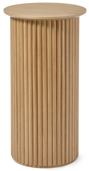 Cord - Sidobord, Ø 40, H 70 cm - Beige