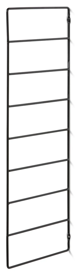 Wera - Konsol till vägghyllplan, D 30, H 69,4 cm - Svart