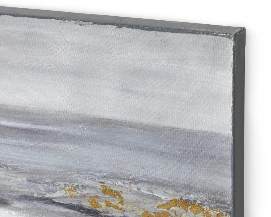 Landscape - Tavla, 150x50 cm - Grå