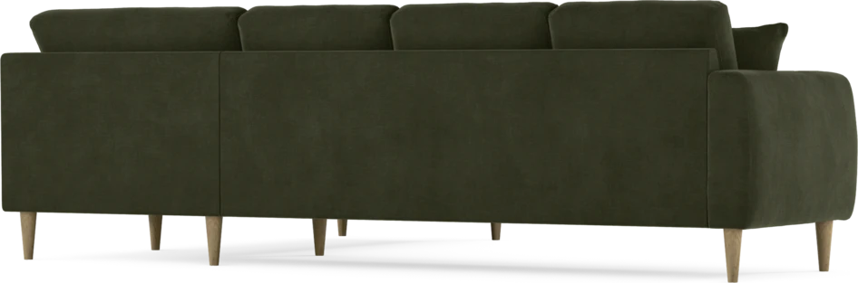Eden - Hörnsoffa, 3+2-sits - Grön