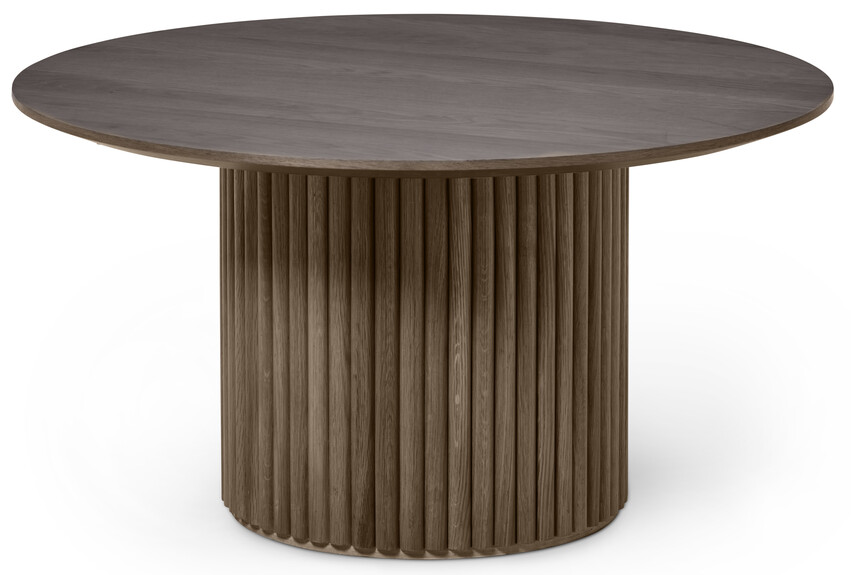 Cord - Soffbord, Ø 85 cm - Brun