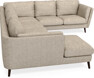 Madison - Hörnsoffa med schäslong vänster - Beige