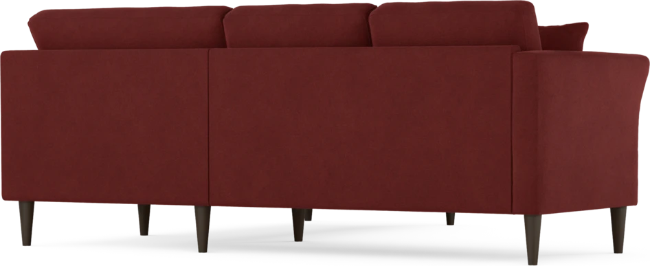 Eden - Hörnsoffa, 2+2-sits - Röd