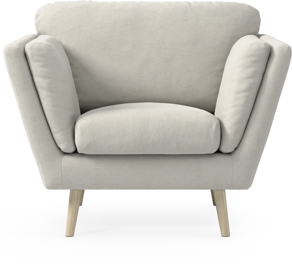 Madison Lux - Fåtölj, 70 cm - Vit