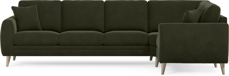 Eden - Hörnsoffa, 3+1-sits - Grön
