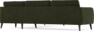 Bridge - Hörnsoffa, 3+3-sits - Grön