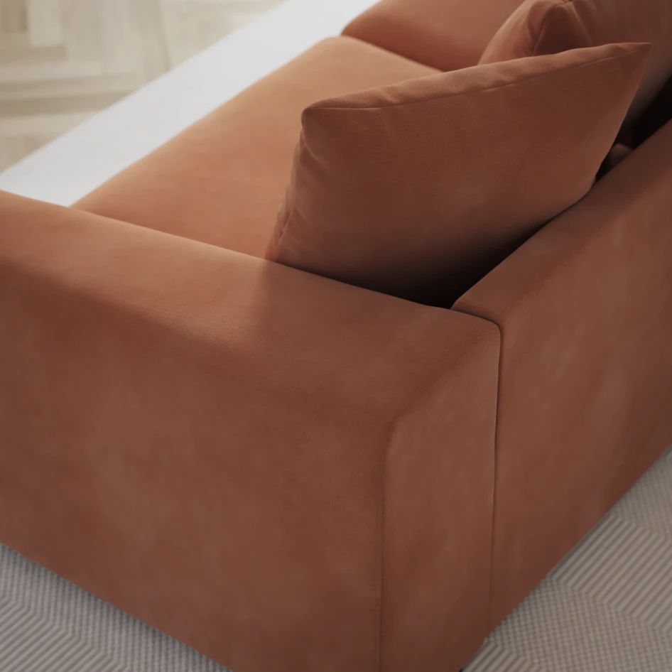 Town - 3-sits soffa - Orange