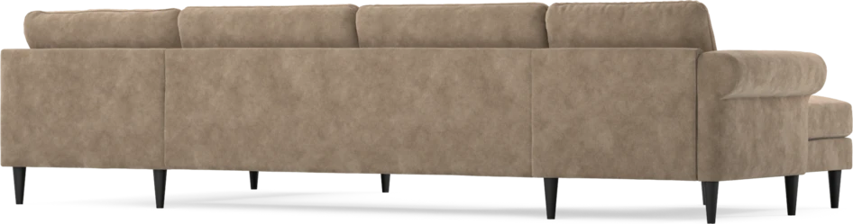 Bridge - 3-sits soffa med schäslong vänster och divan höger - Beige