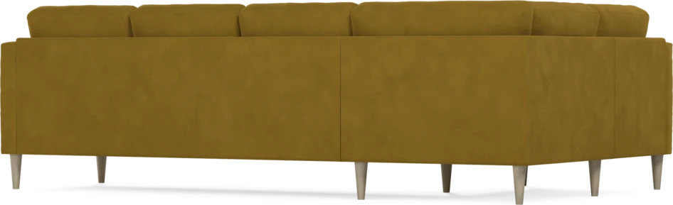 Eden - Hörnsoffa, 1+3-sits - Gul
