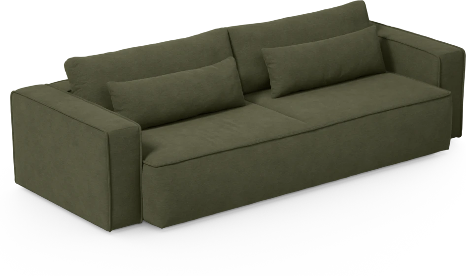 Ide - Bäddsoffa 4-sits - Grön