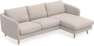 Madison - 2-sits soffa med schäslong höger - Beige