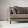 Harper - 4-sits med schäslong XL vänster - Brun