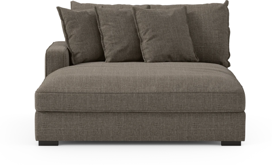 Rossi - Schäslong XL vänster - Brun