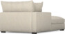 Rossi - Schäslong höger - Beige