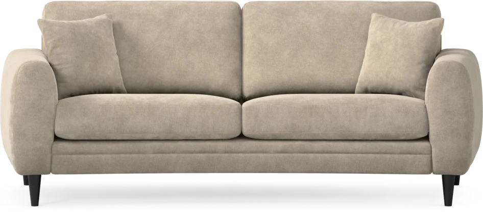 Eden - 2,5-sits soffa svängd - Beige