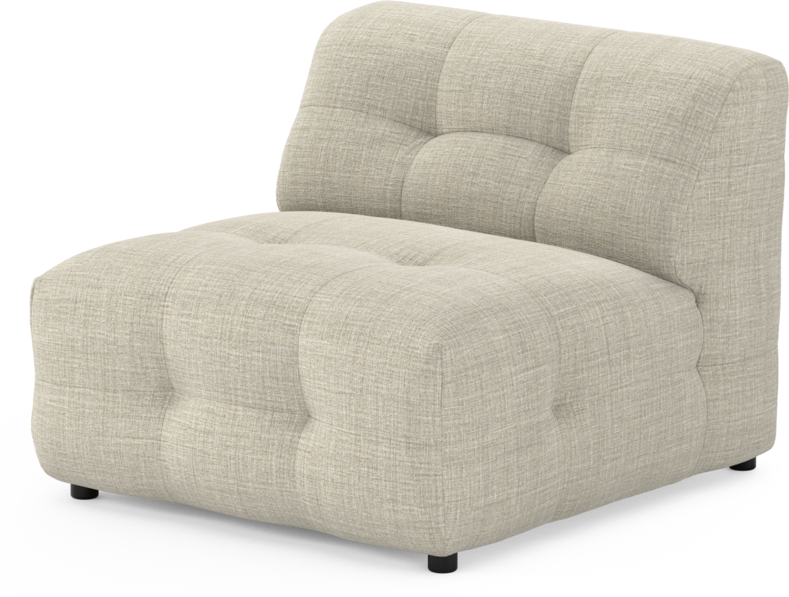 Bella - 1-sits utan armstöd - Beige
